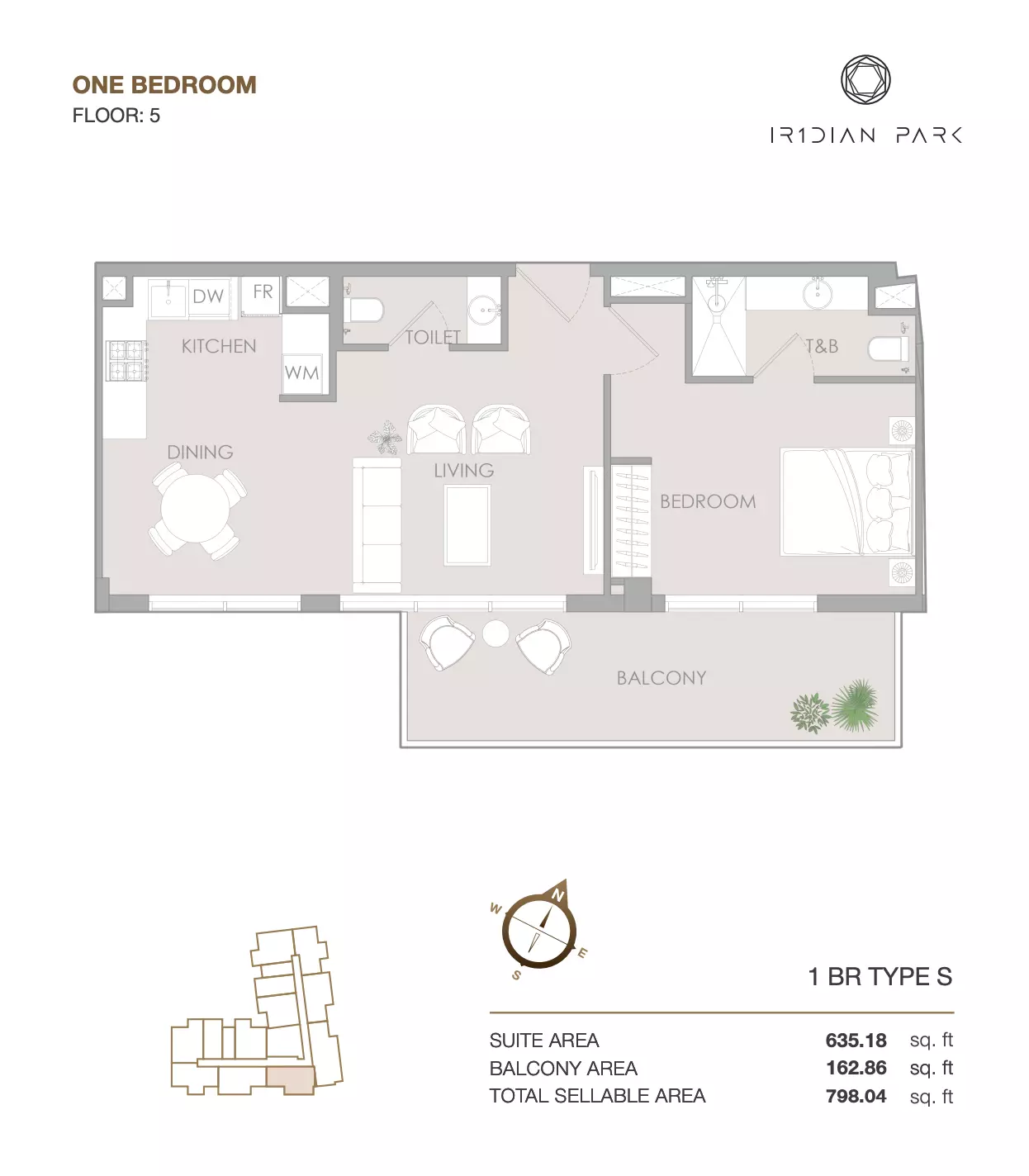 Unit floor plan image