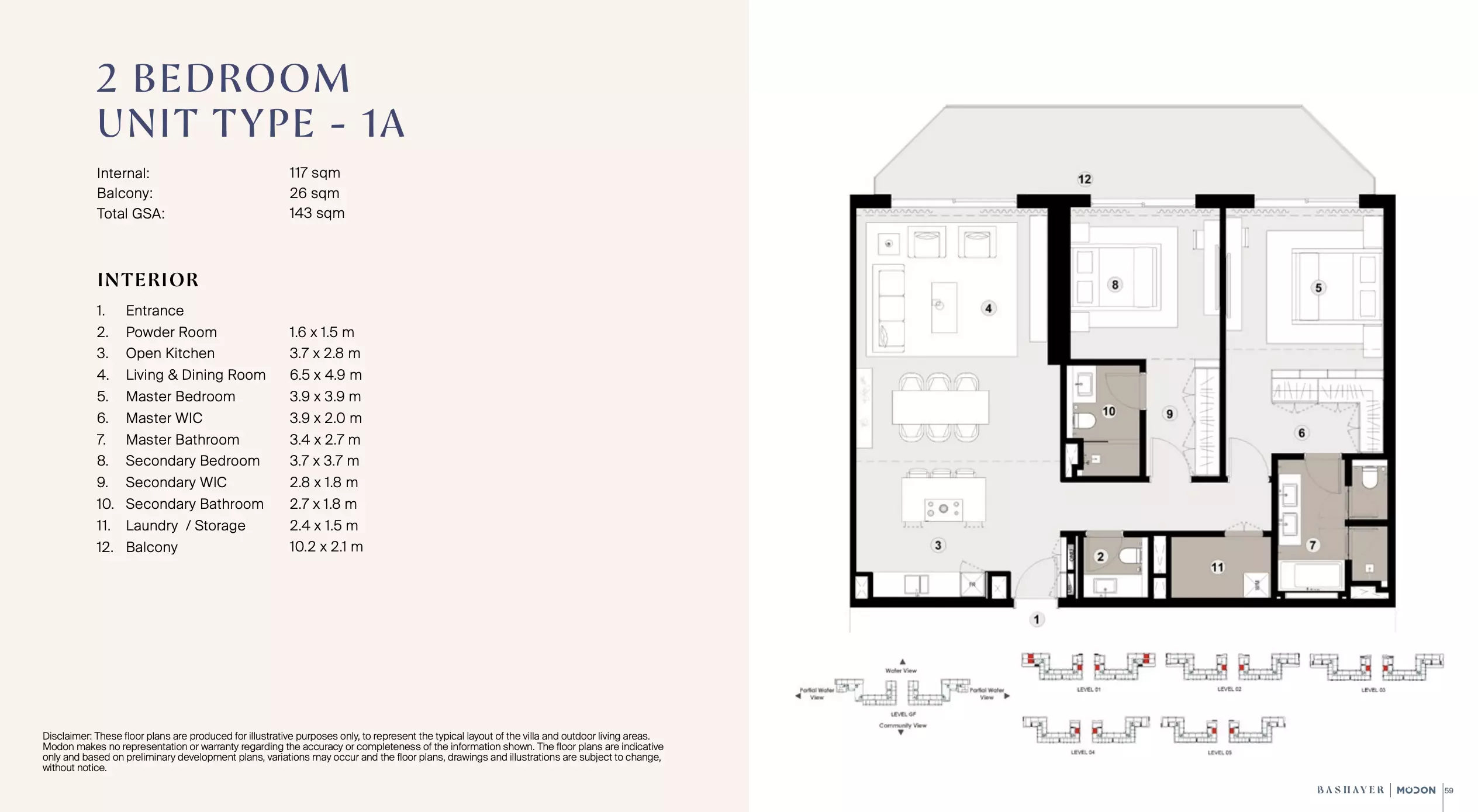 Unit floor plan image