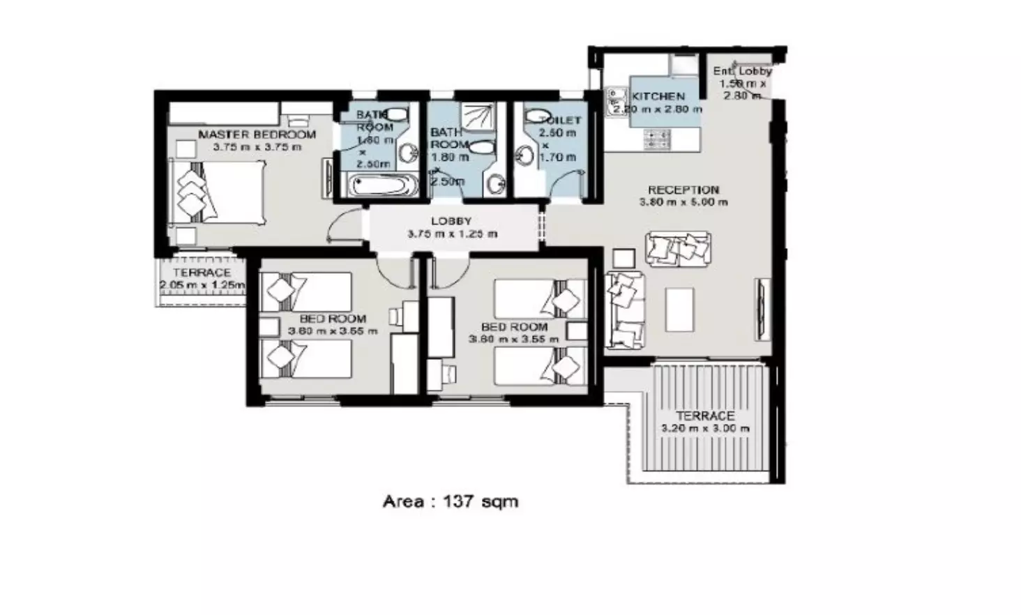 Unit floor plan image