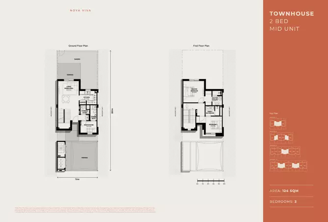 Noya Viva — 2BR floor plan