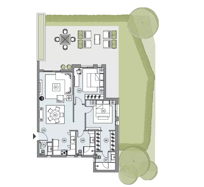 Unit floor plan image