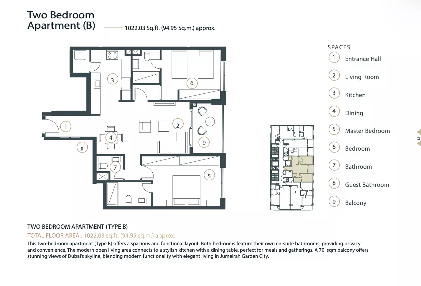 Unit floor plan image