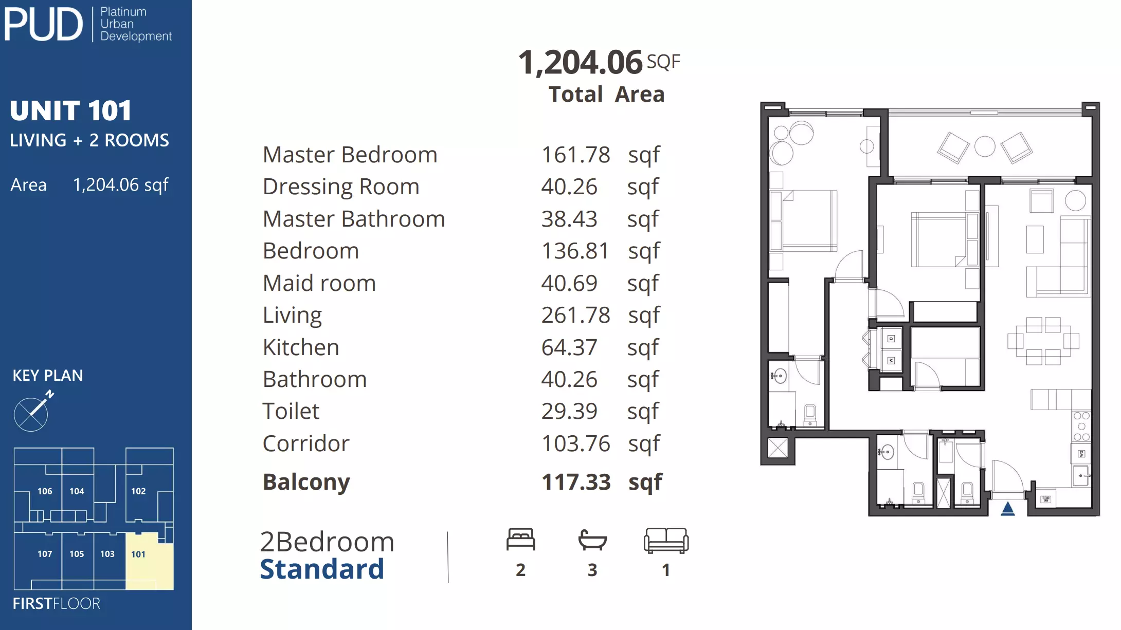 Unit floor plan image