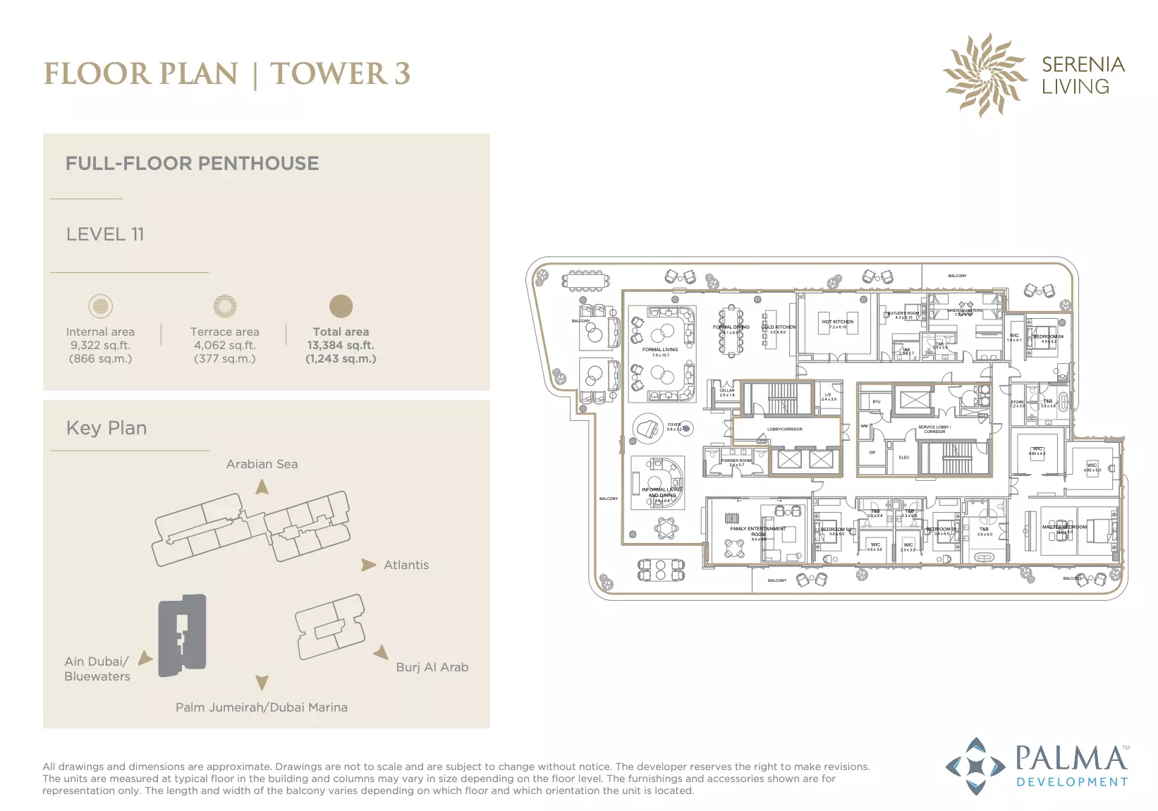 Serenia Living - T3-3 Floor Plan