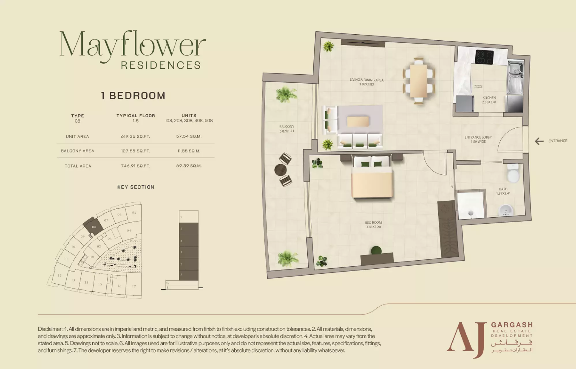 Unit floor plan image