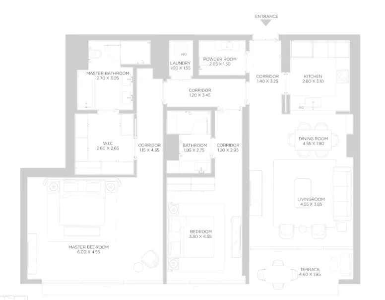 Rixos Phase 2 By Nakheel B2-Type F, 2 beds