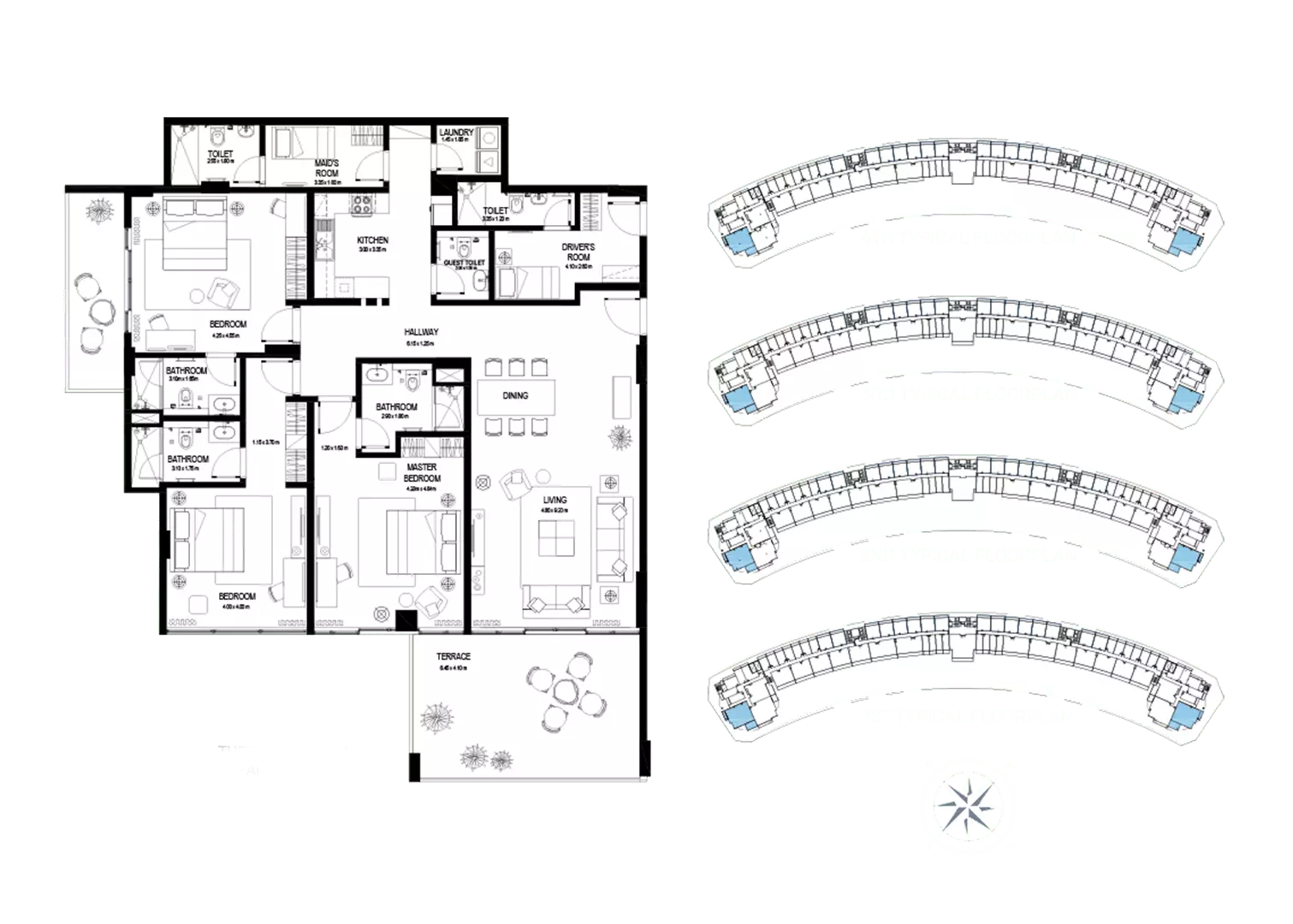 Unit floor plan image
