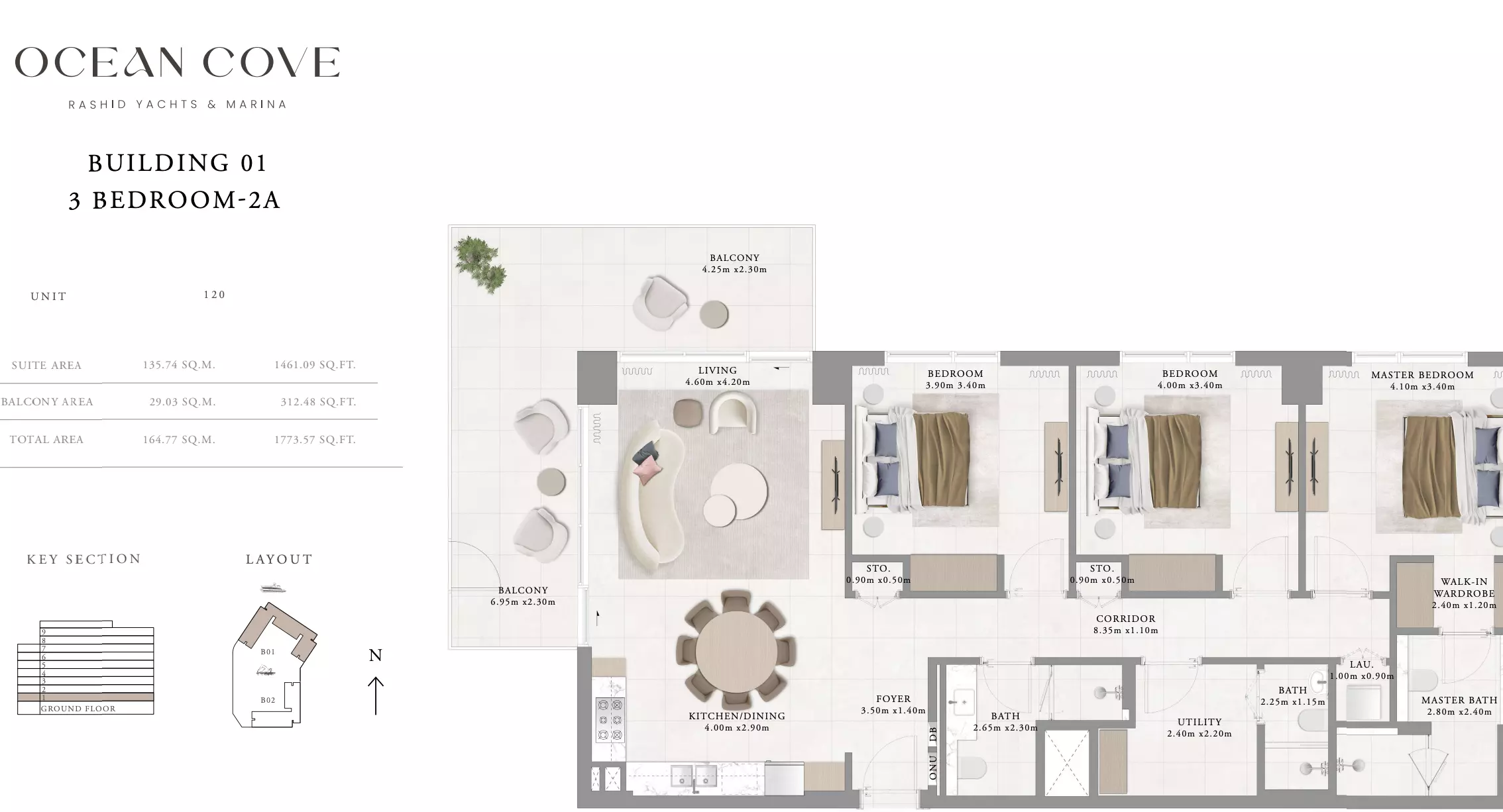 Unit floor plan image