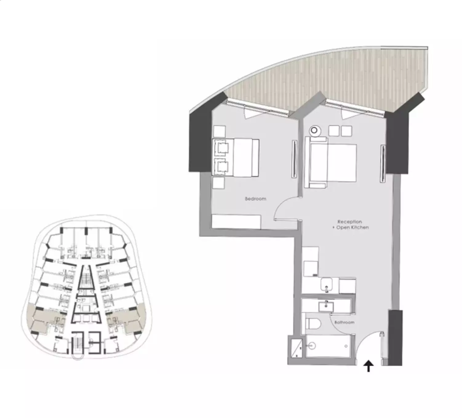 Unit floor plan image