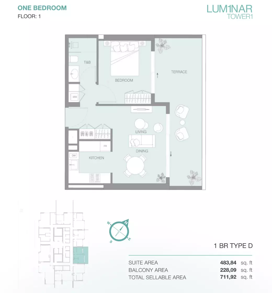 Unit floor plan image