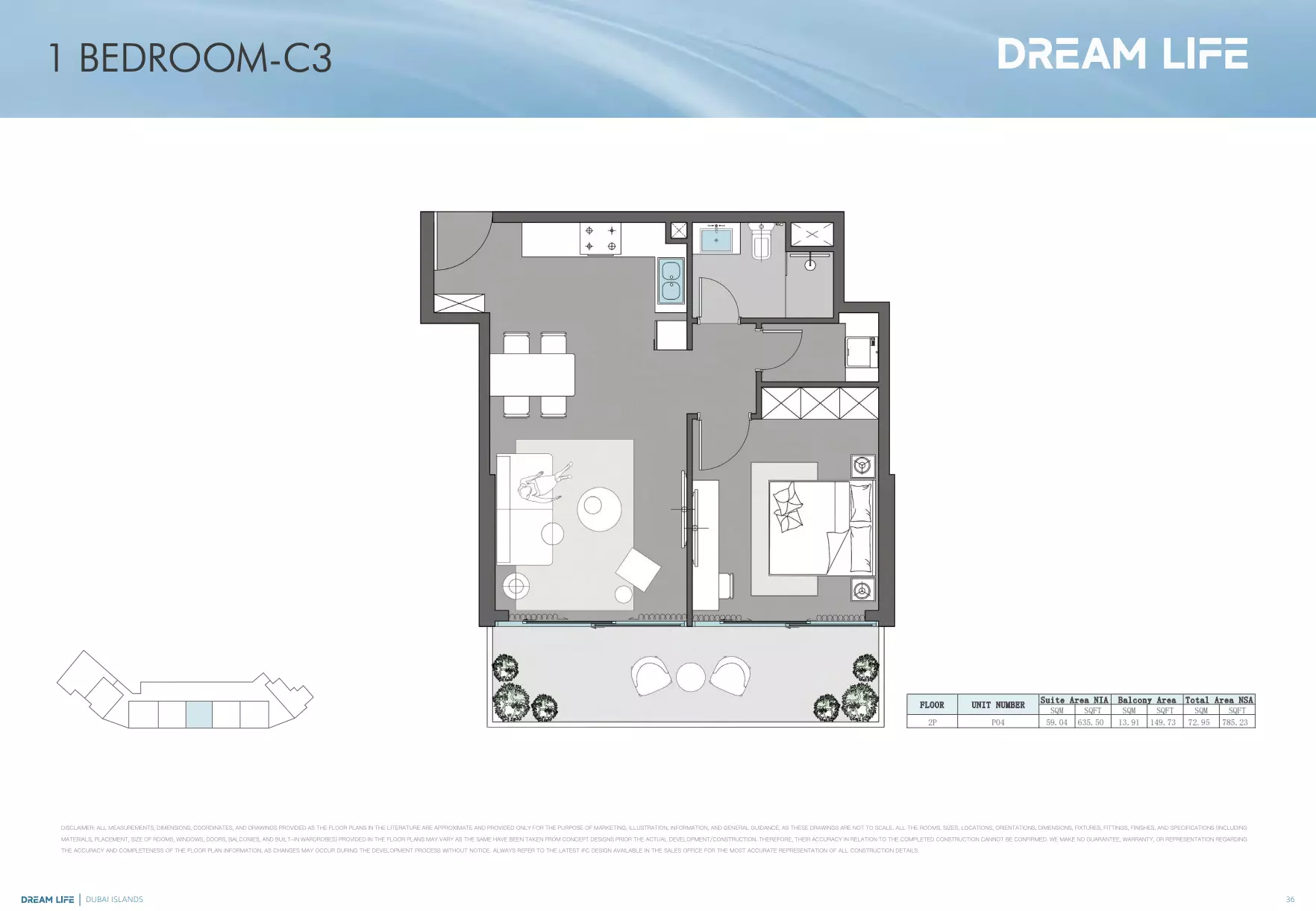 Unit floor plan image
