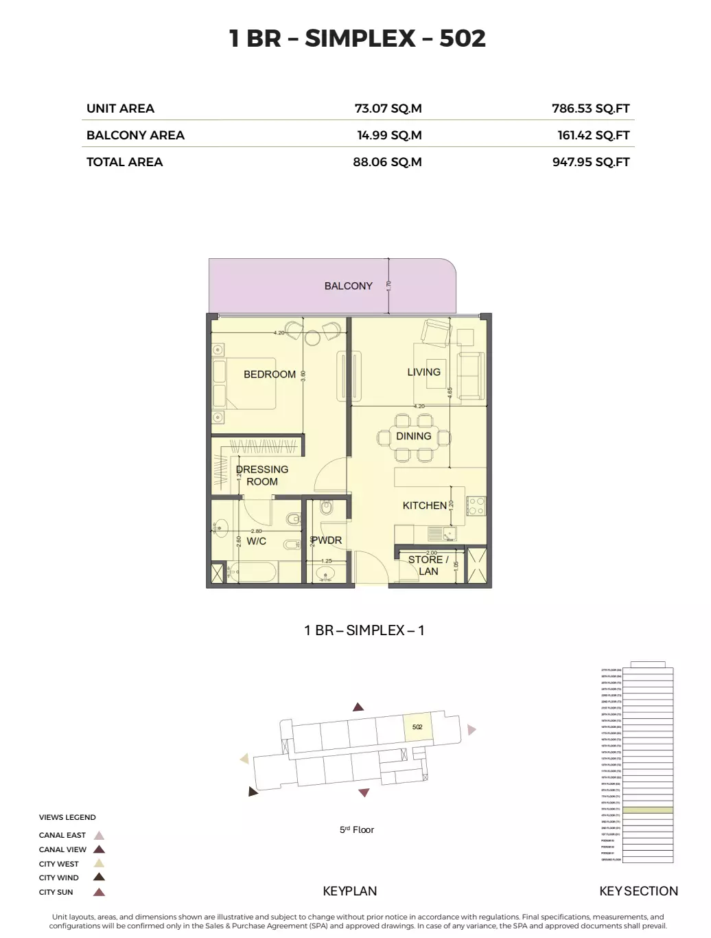 Unit floor plan image