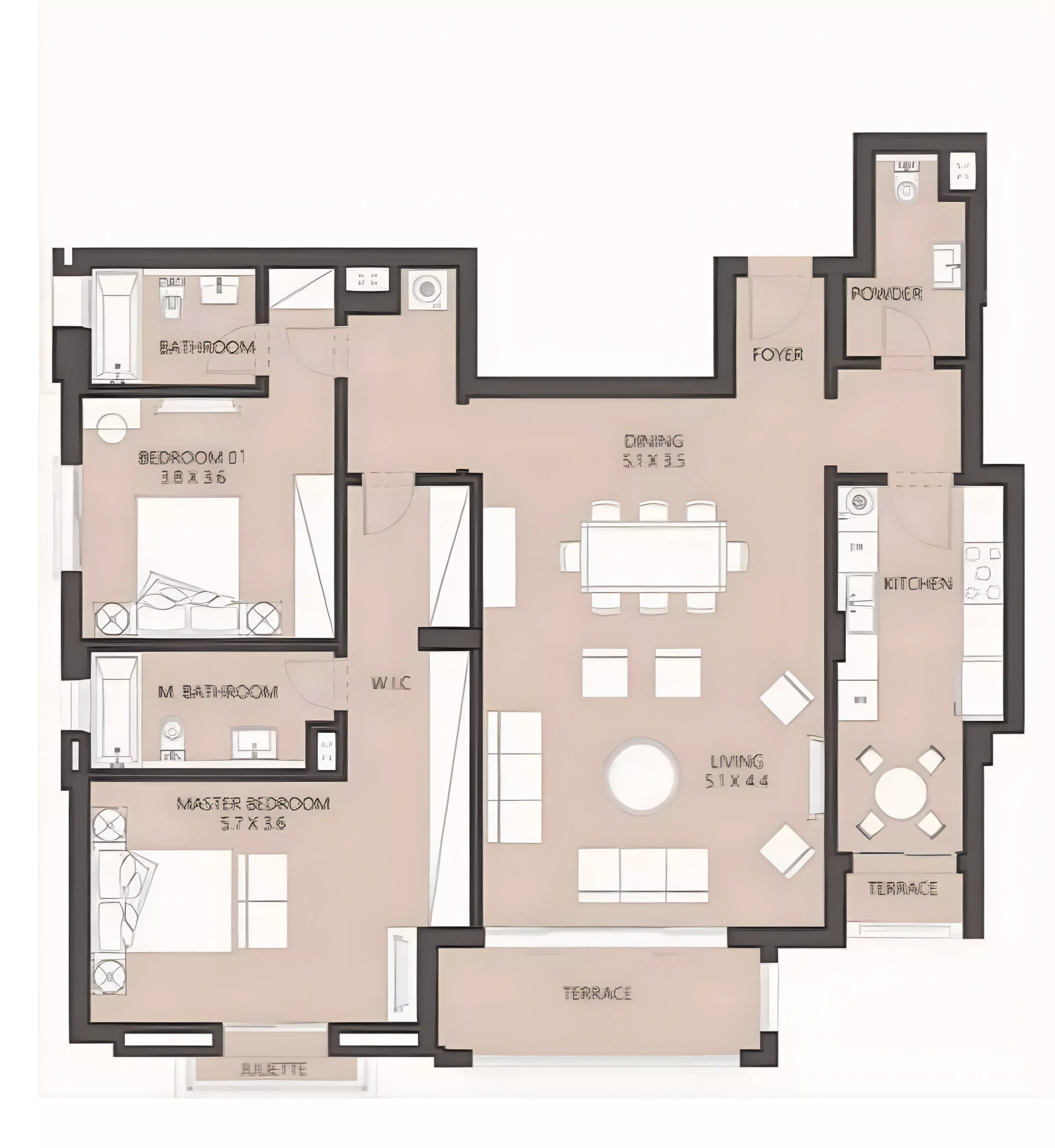 Unit floor plan image