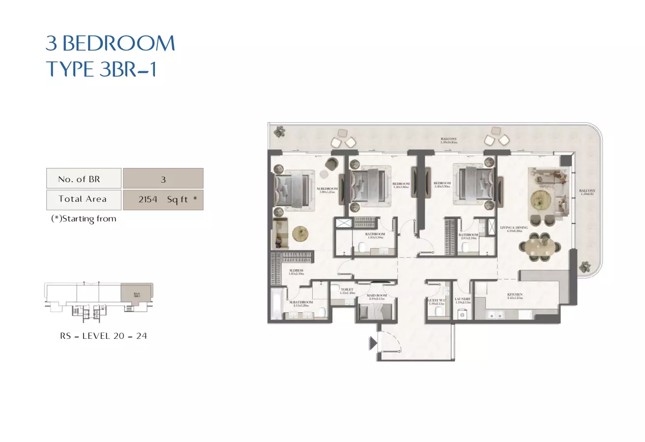 Unit floor plan image