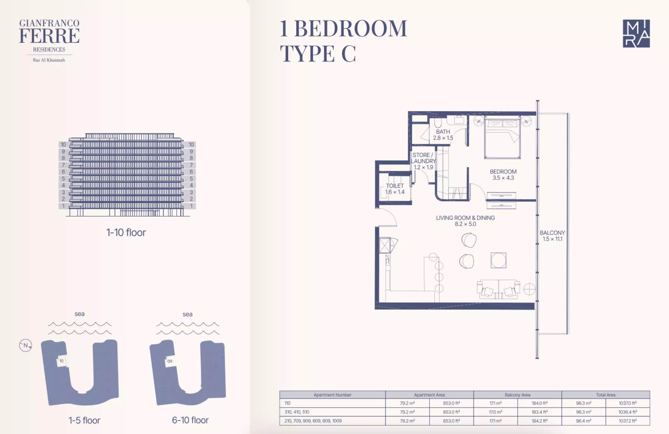 Unit floor plan image