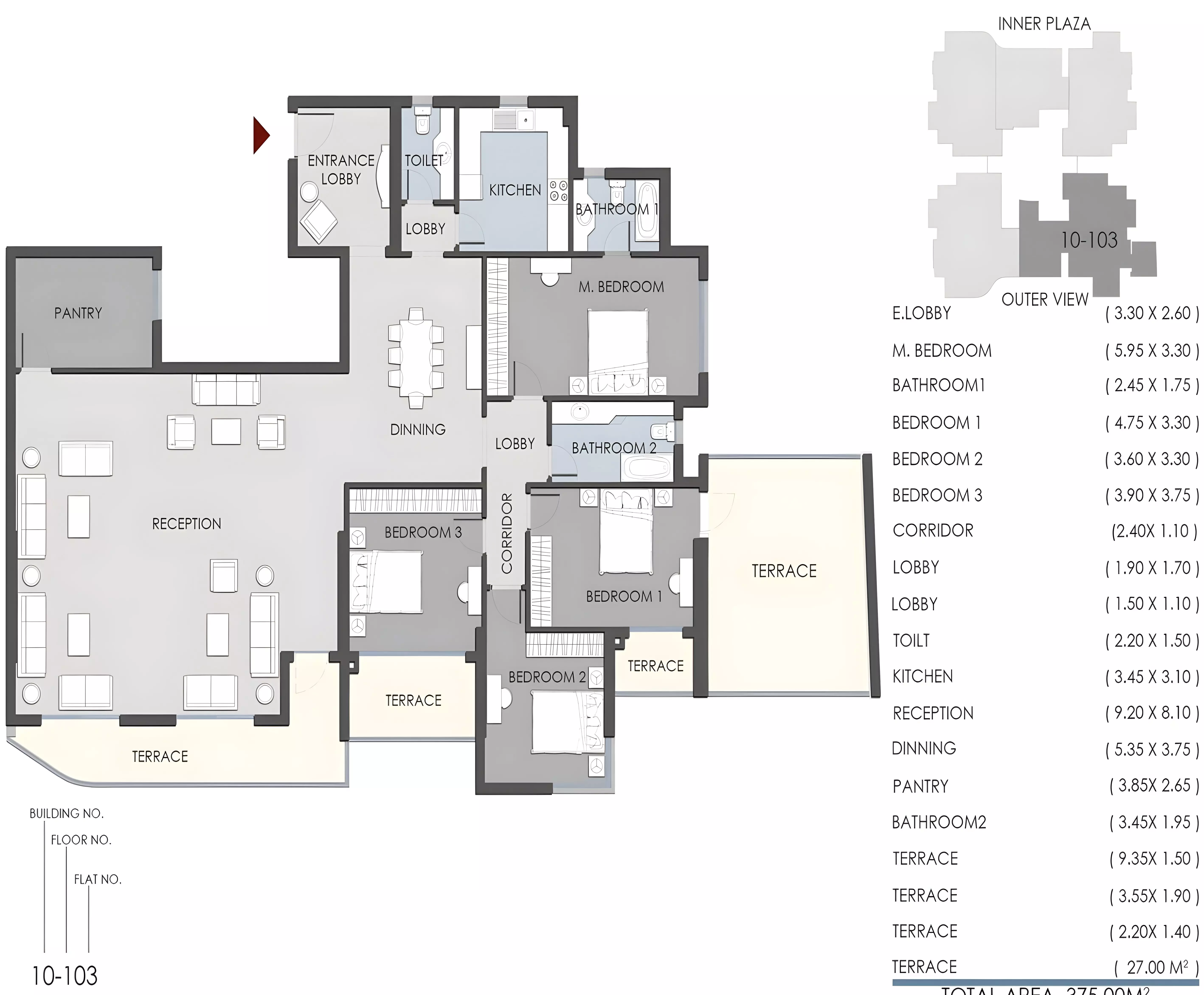 Unit floor plan image