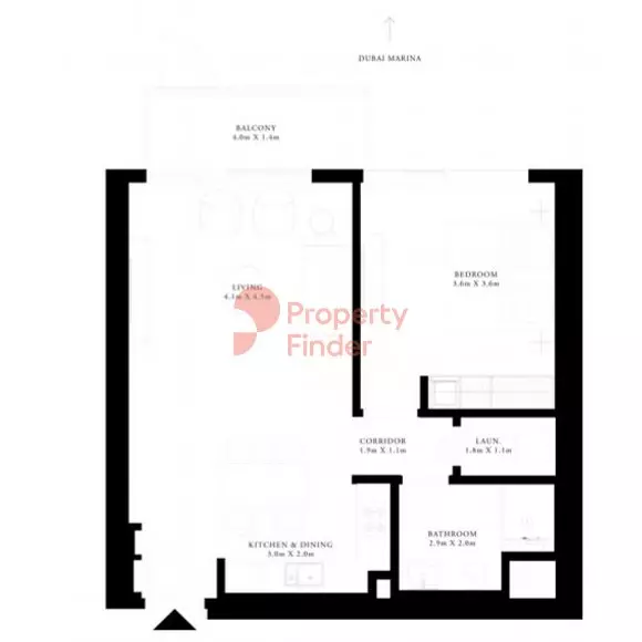 Grand Bleu Tower Unit 07 - Level 01, 1 bed
