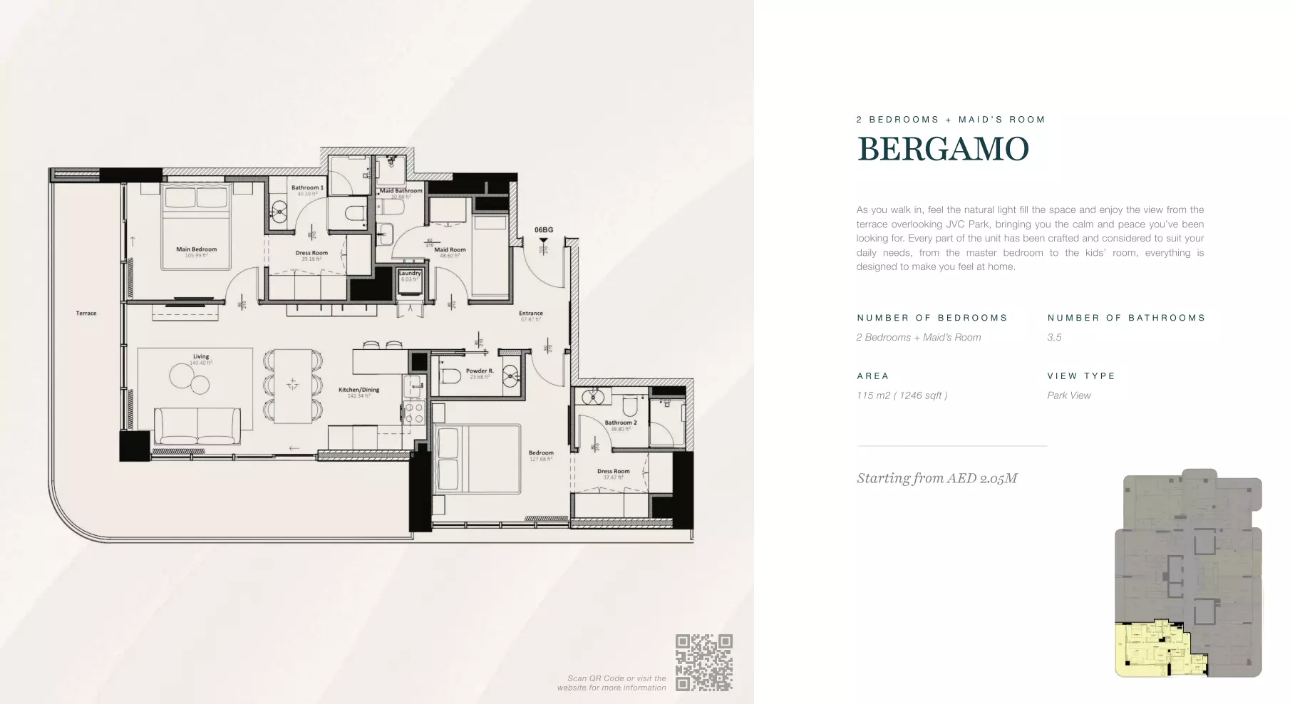 Unit floor plan image