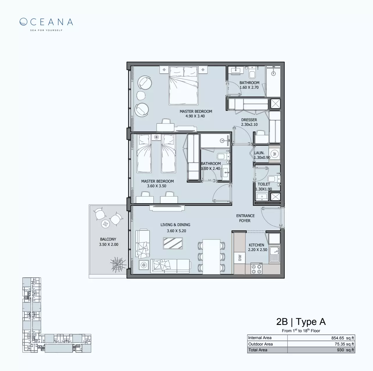 Unit floor plan image