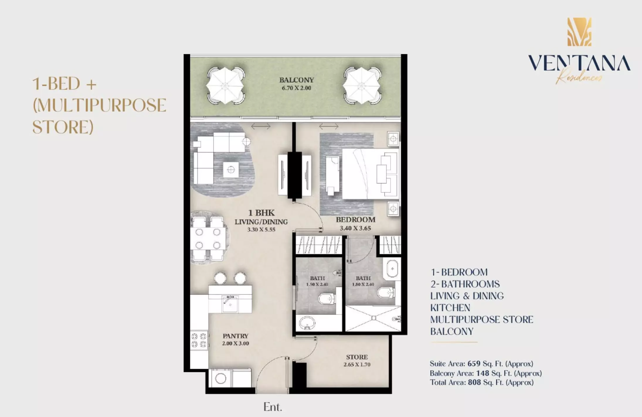 Unit floor plan image