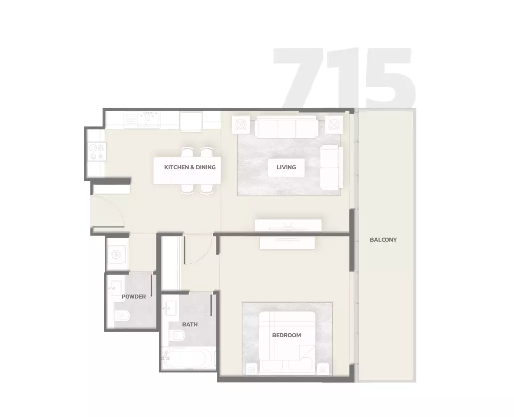 Unit floor plan image