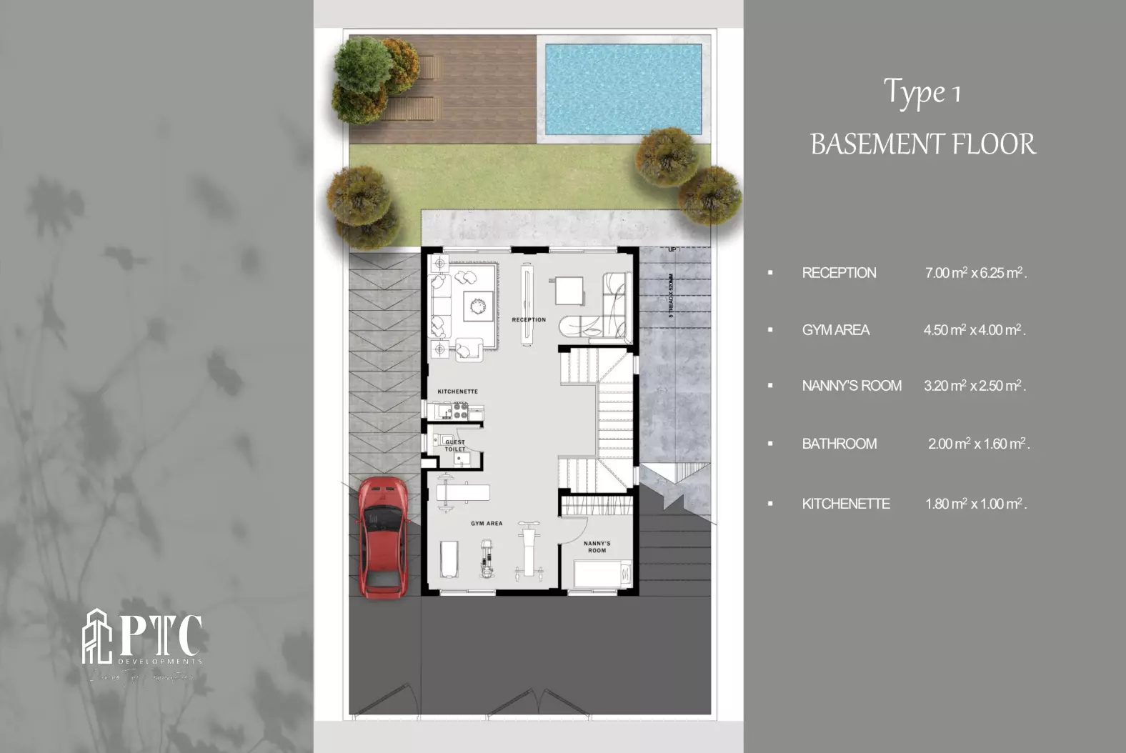 صورة مخطط ارضية الوحدة