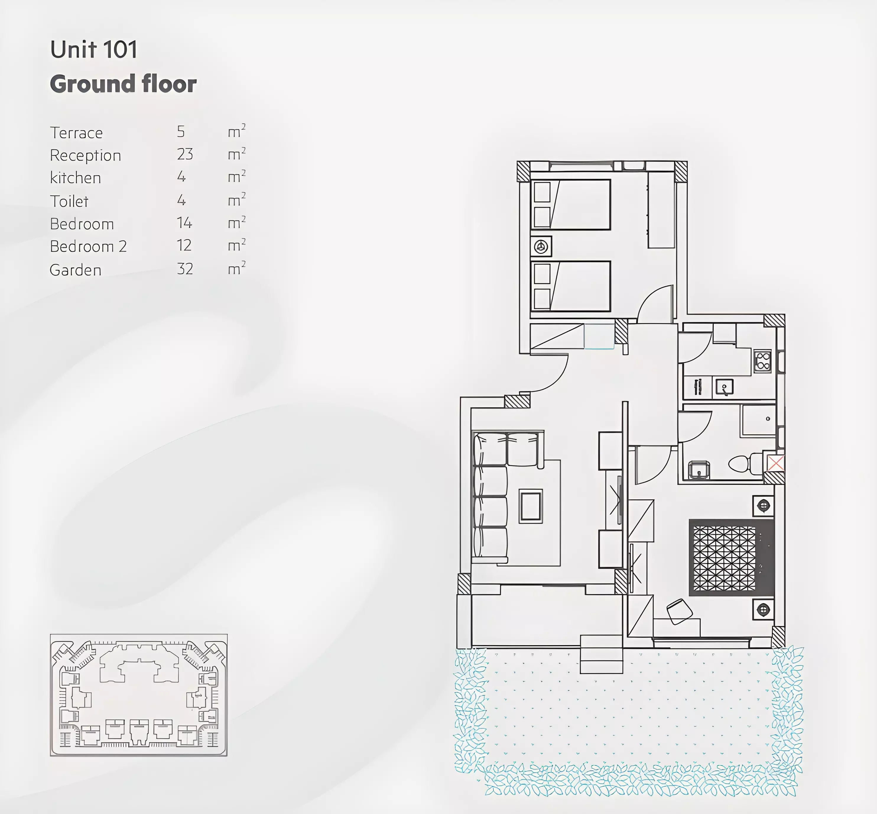 Unit floor plan image