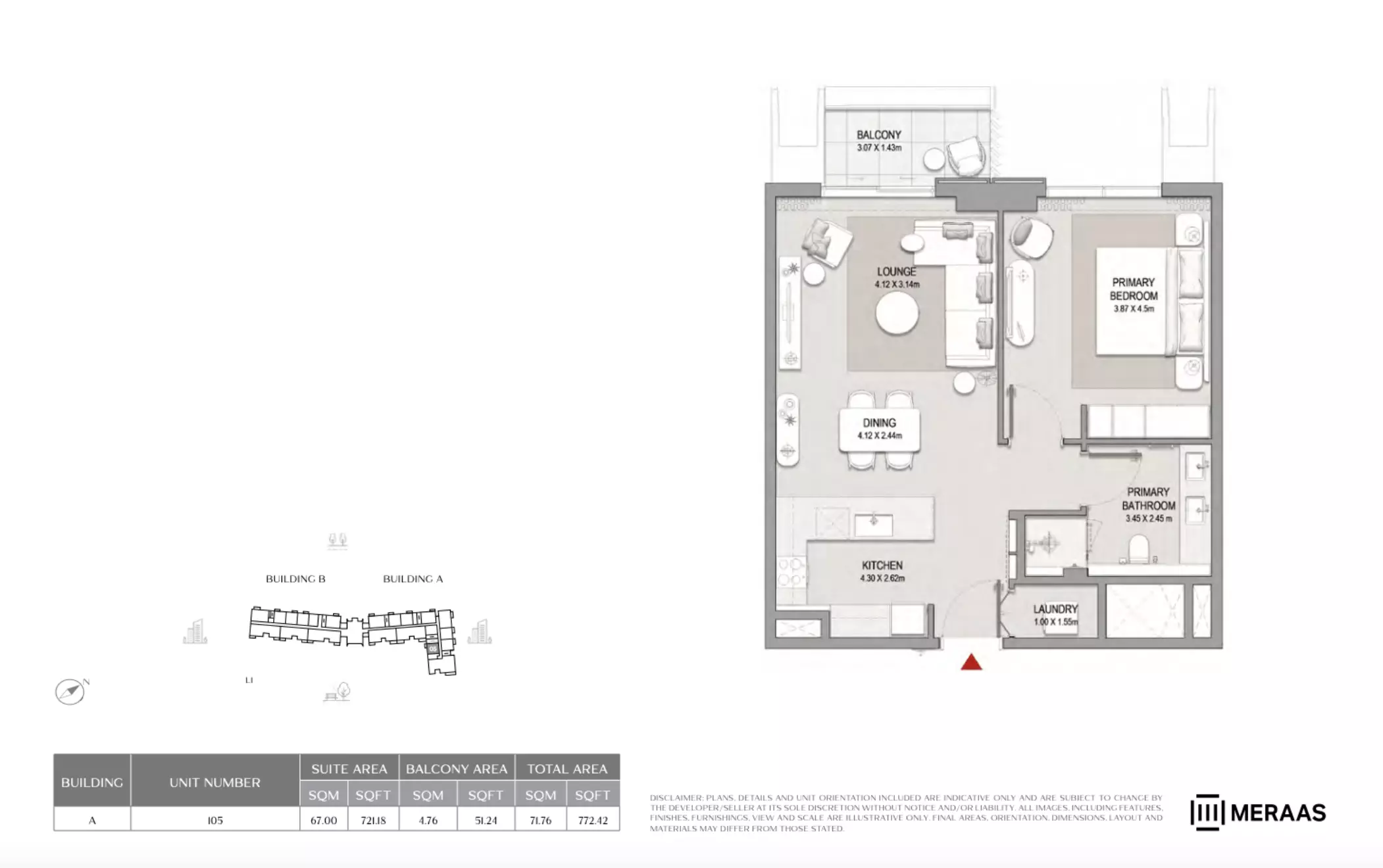 City Walk Crestlane 2 Type 105-Building B, 1 bed
