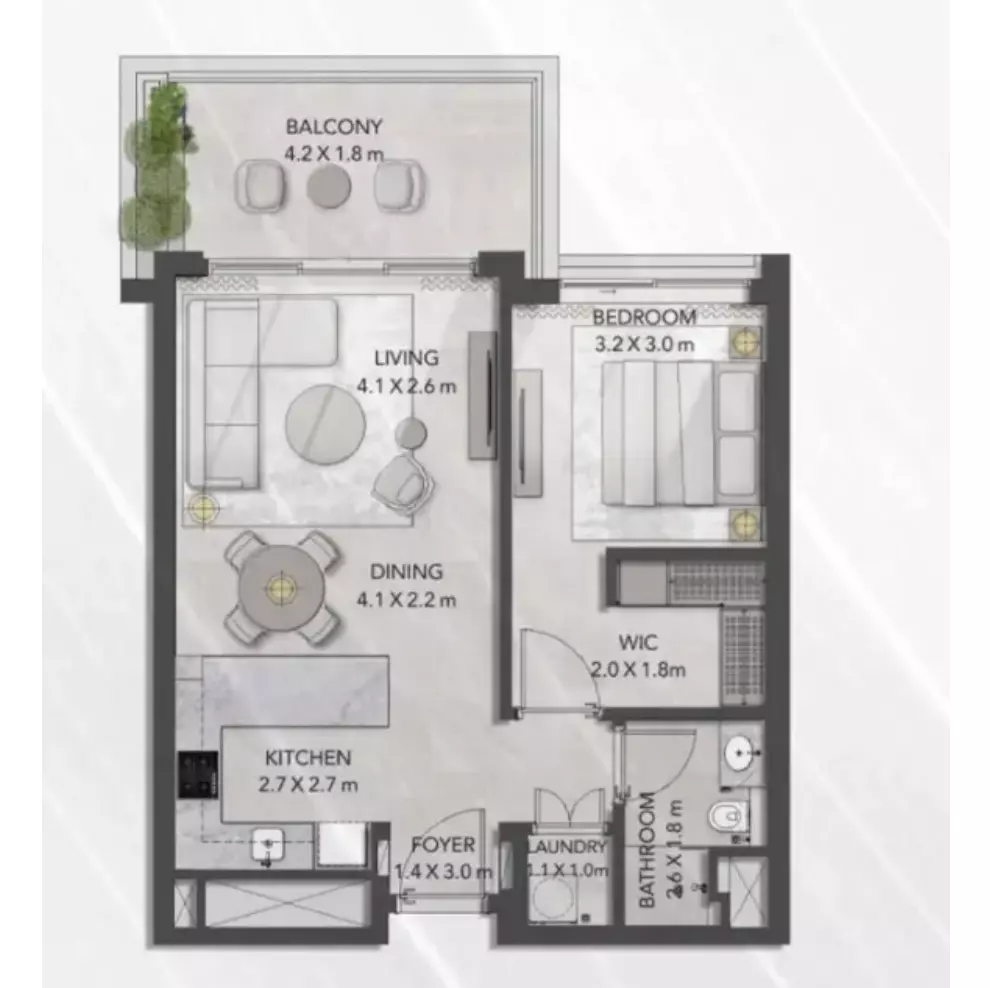 صورة مخطط ارضية الوحدة