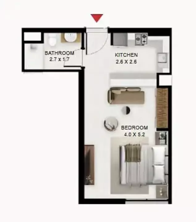 Unit floor plan image