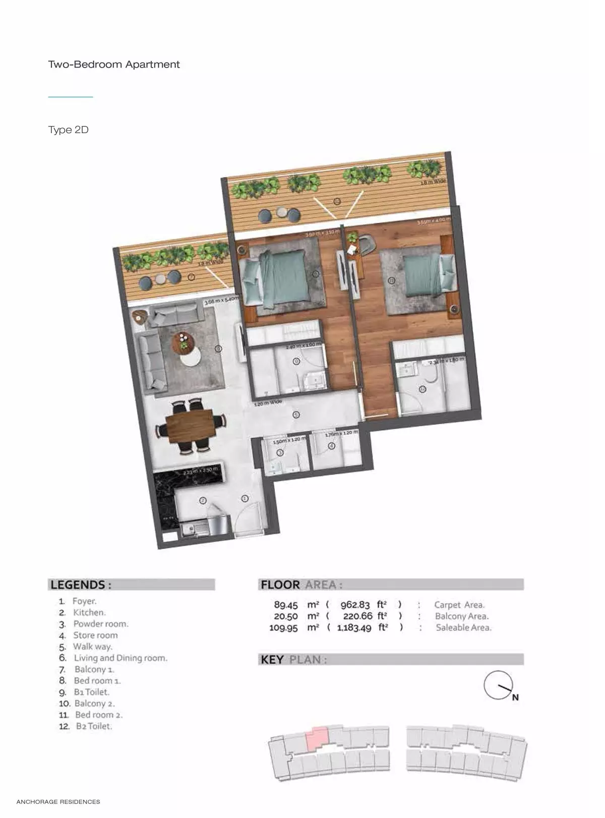 Unit floor plan image