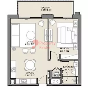 Jomana B2-Type A level 2, 1 bed