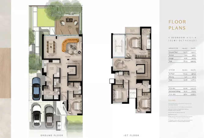 Waada- Raiha — 4BR floor plan