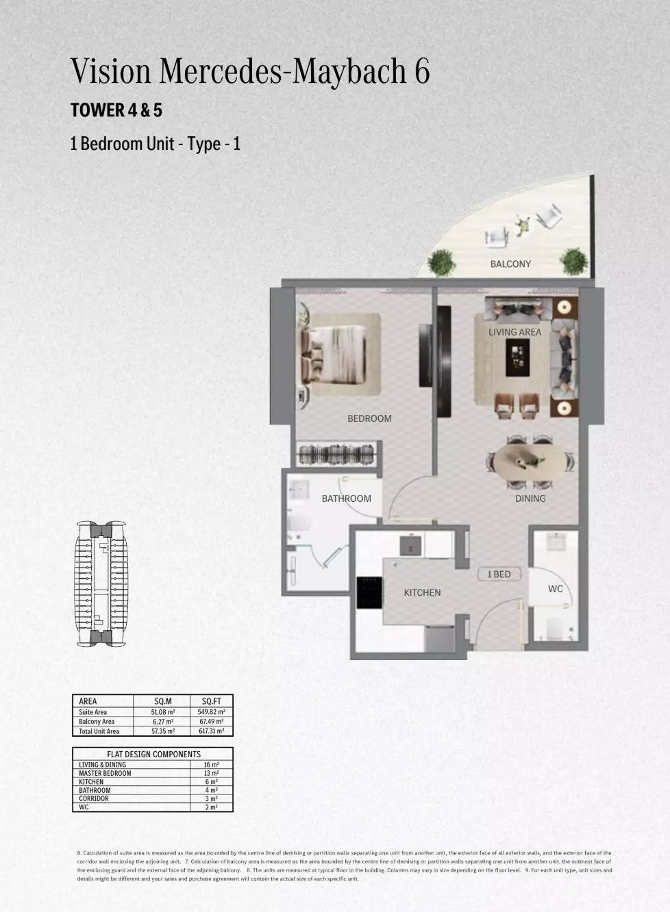Unit floor plan image