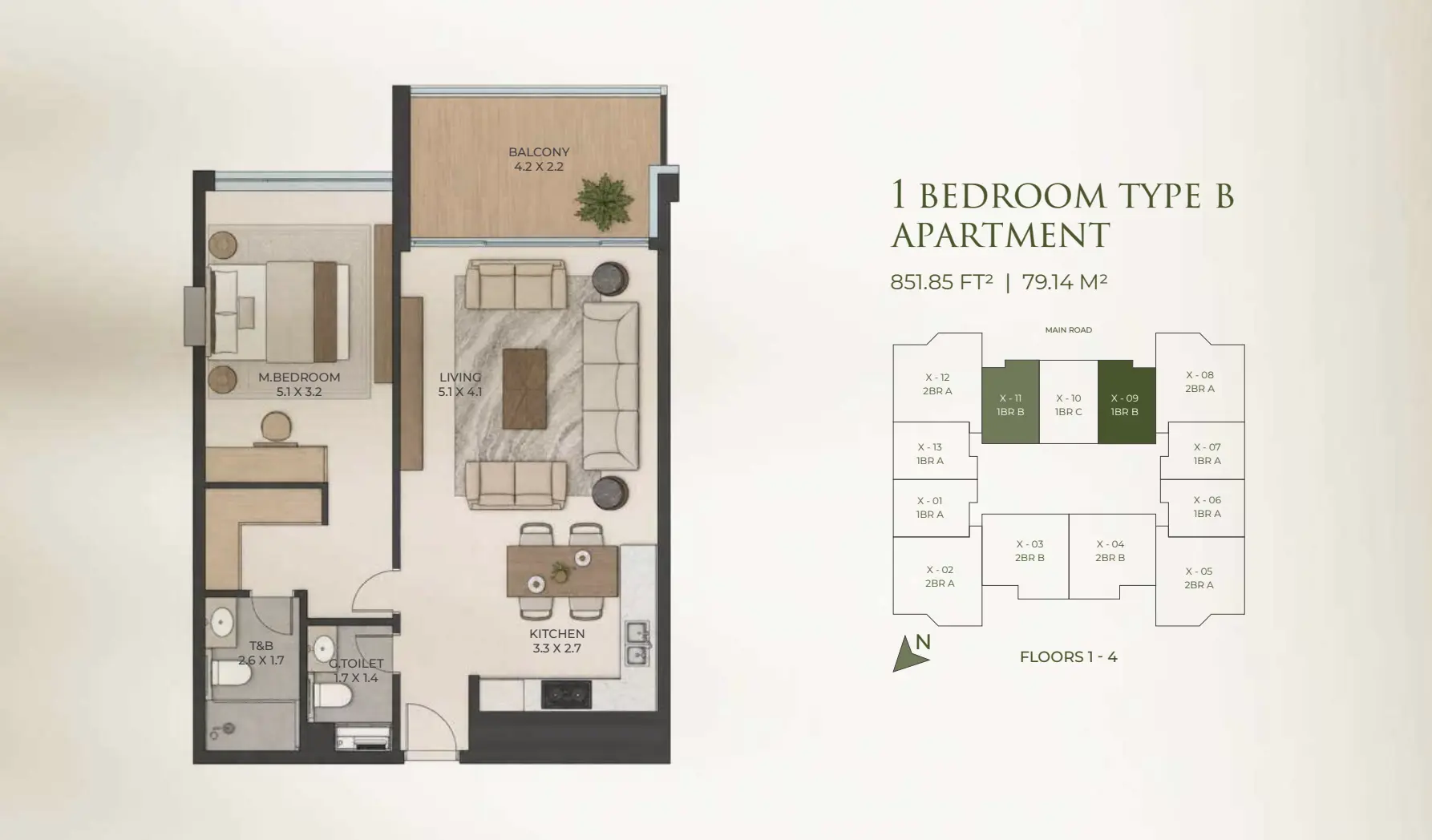 Unit floor plan image