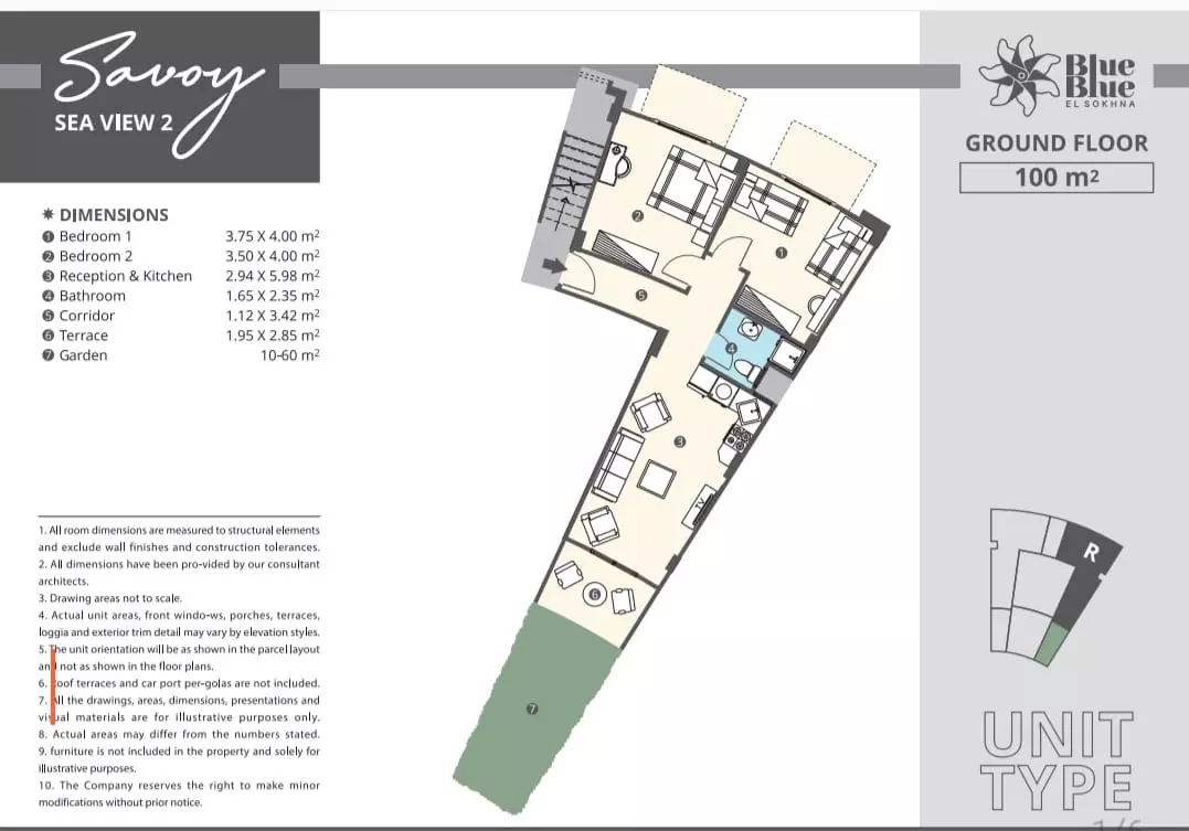 Unit floor plan image