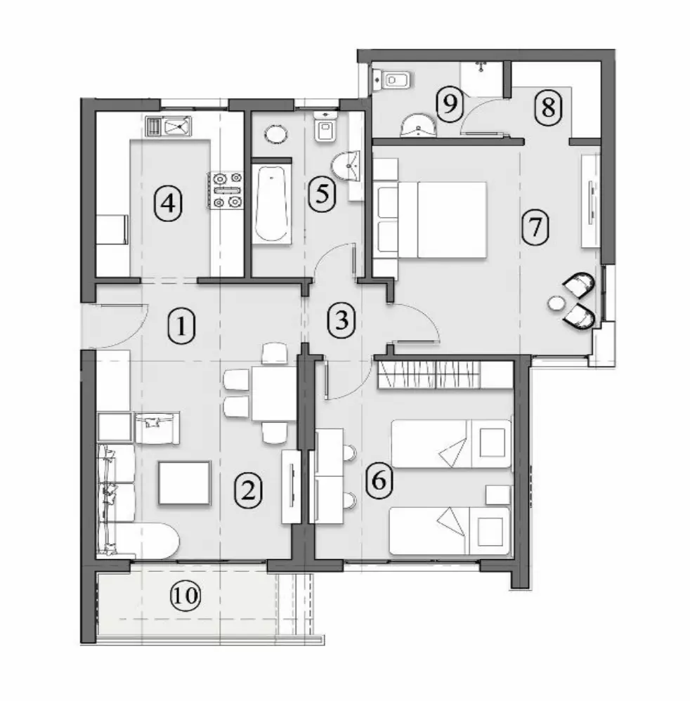 Unit floor plan image