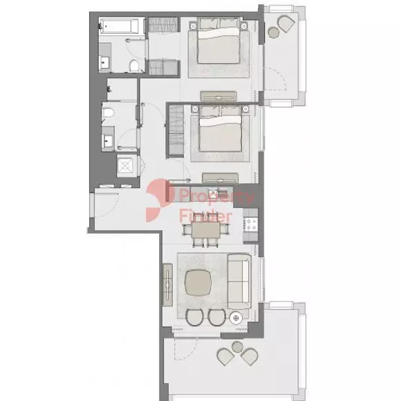 Orchid At Creek Beach Building 2 Unit 06, 2 beds