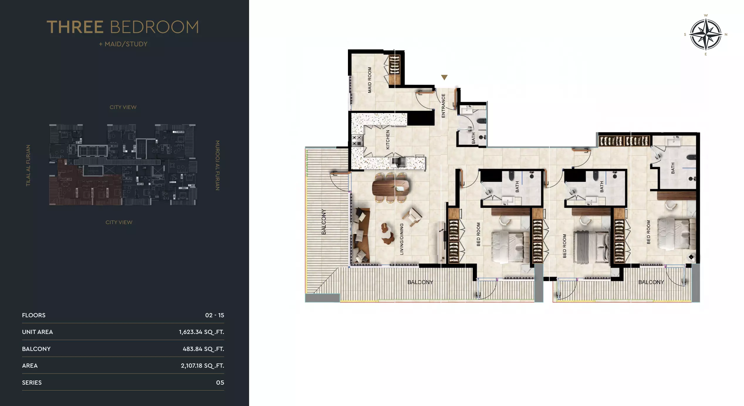 Unit floor plan image