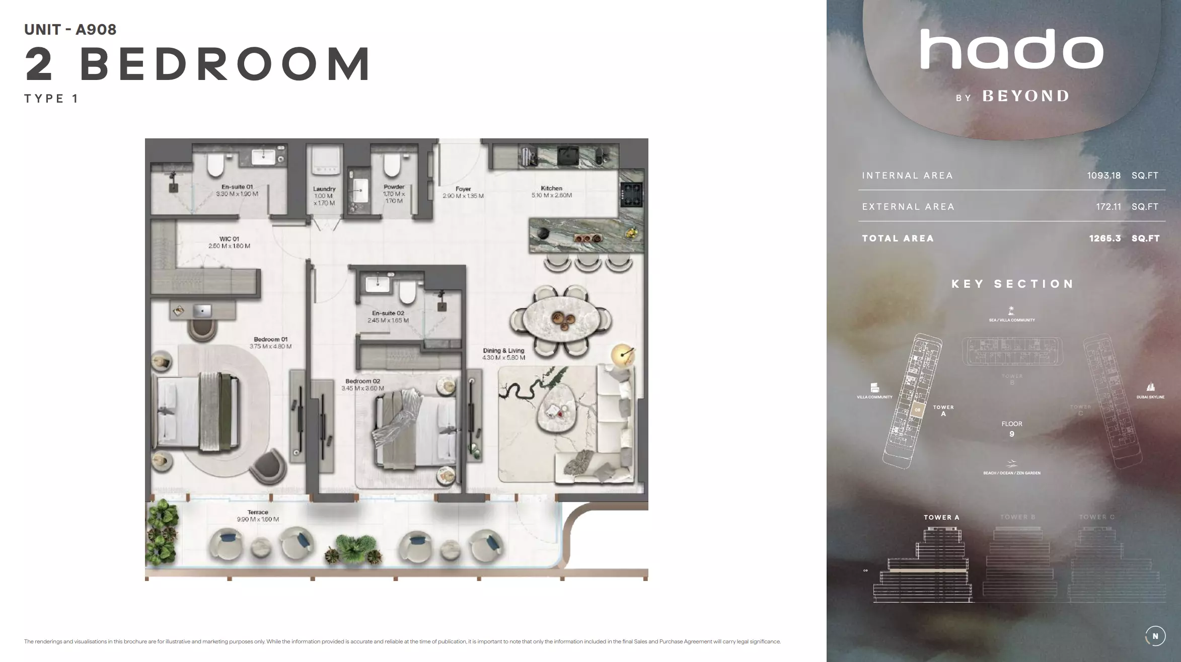 Unit floor plan image