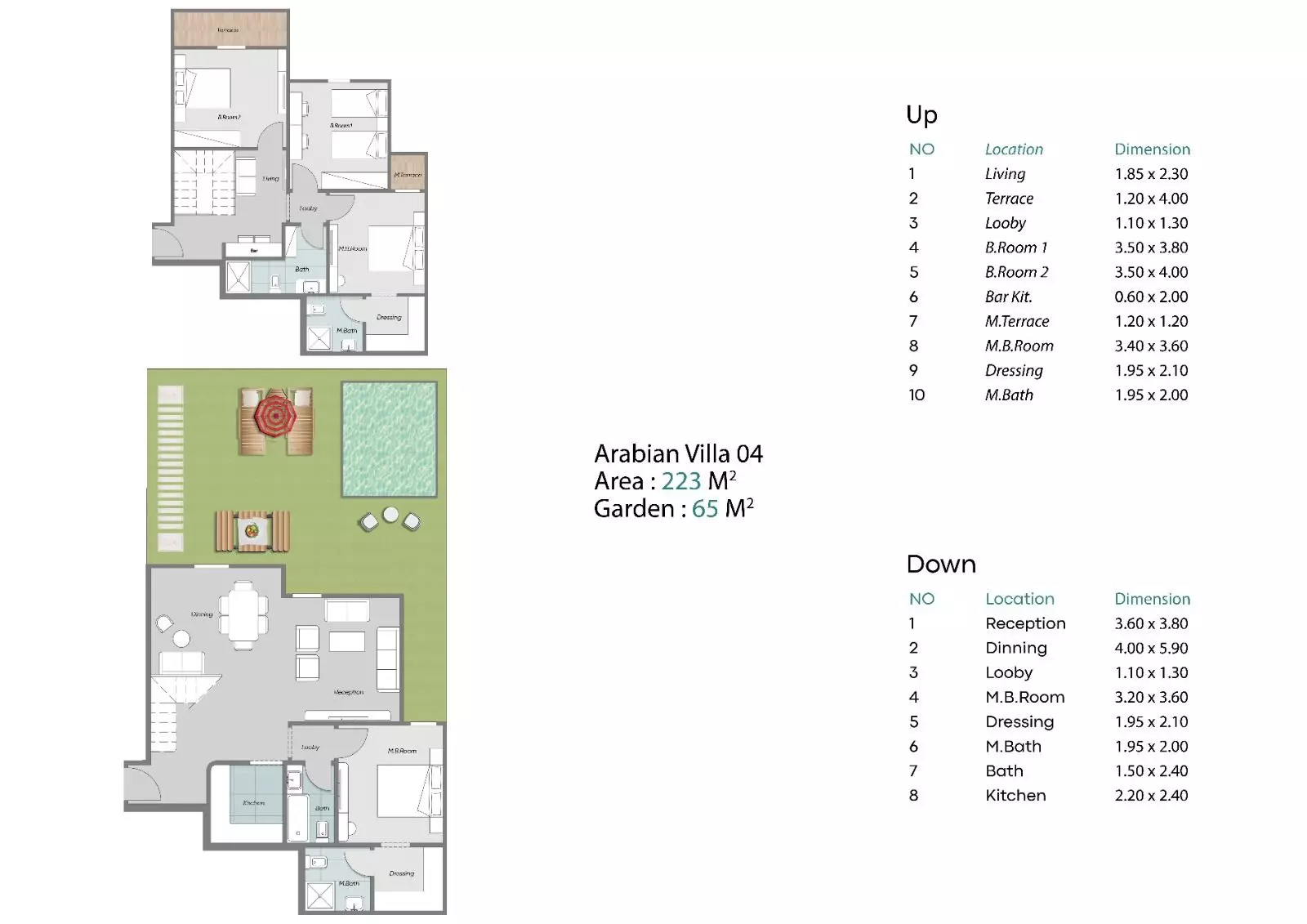 صورة مخطط ارضية الوحدة