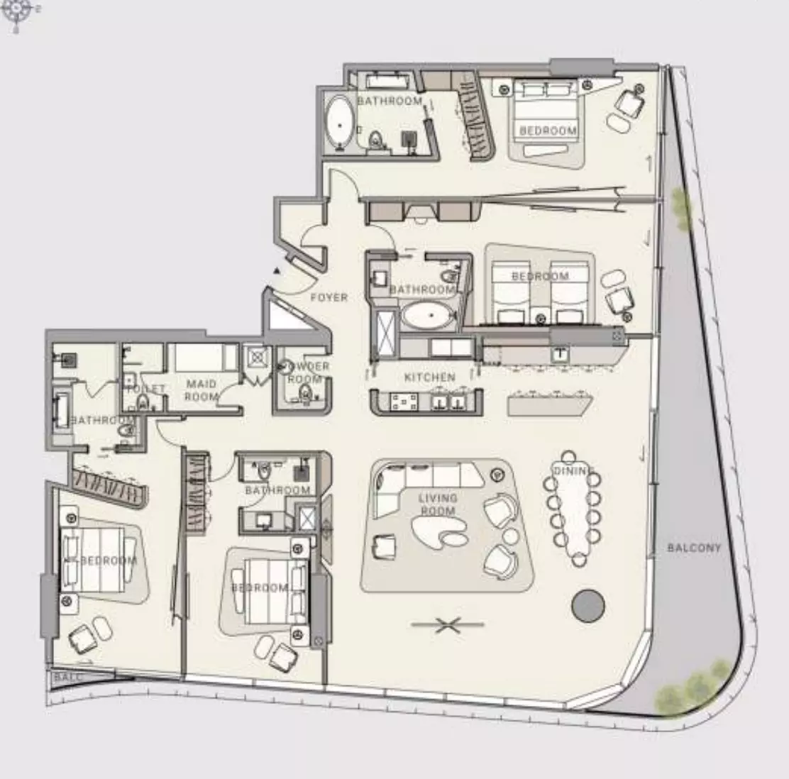 Unit floor plan image