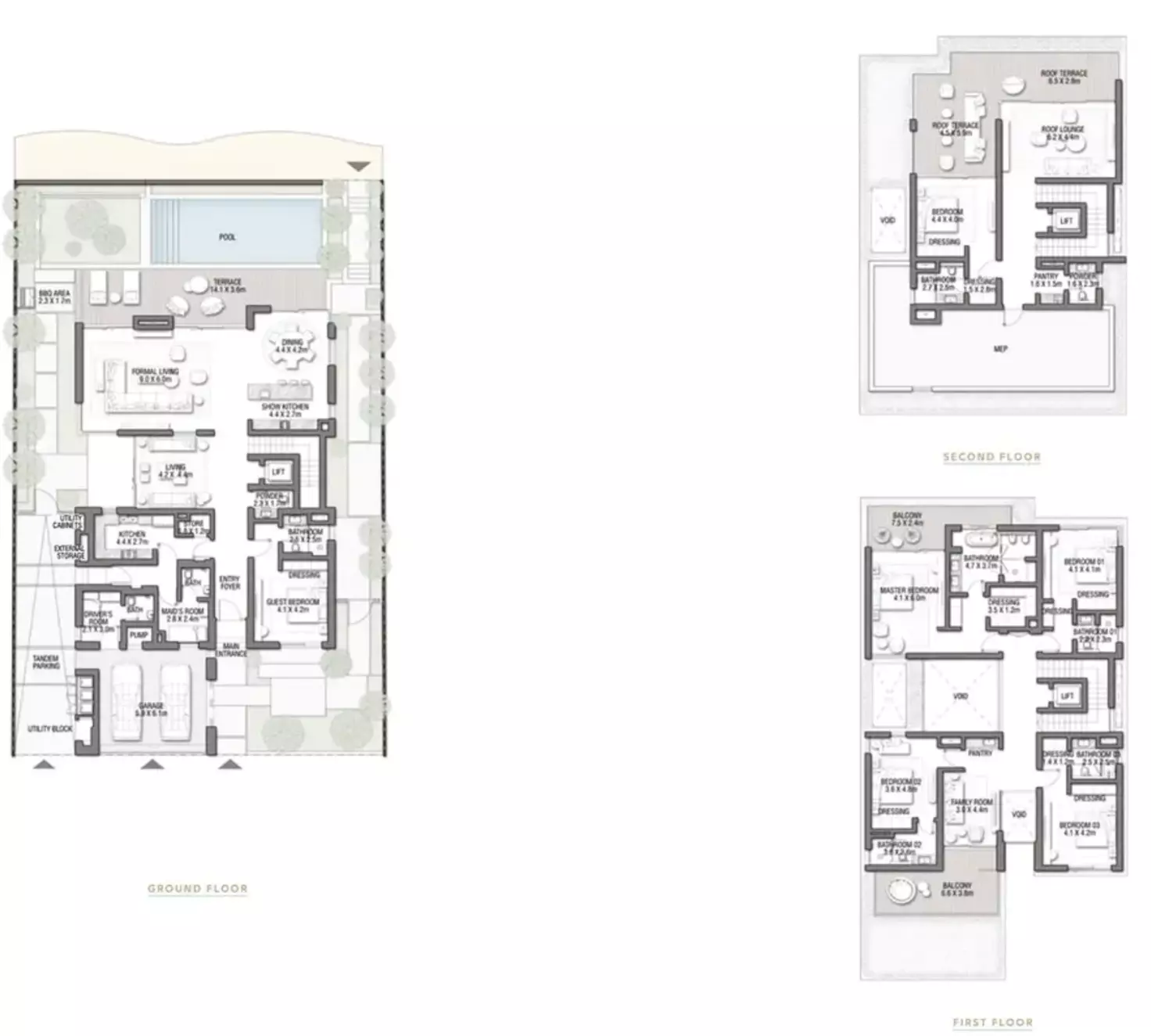 صورة مخطط ارضية الوحدة