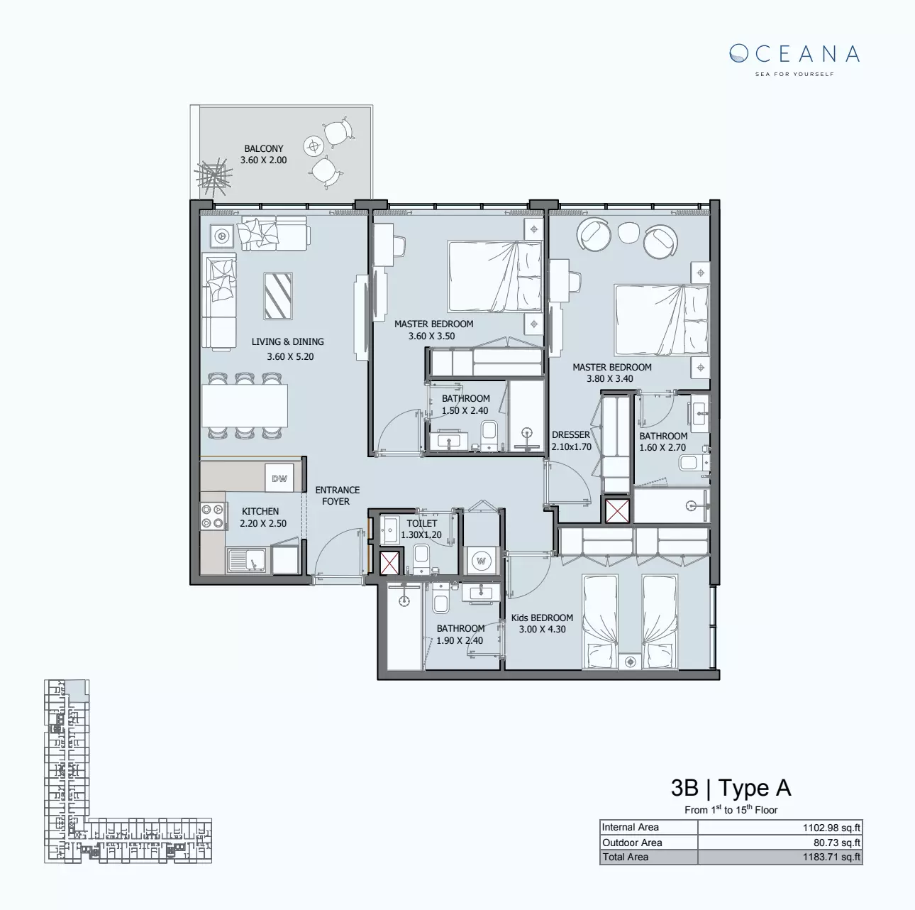 Unit floor plan image
