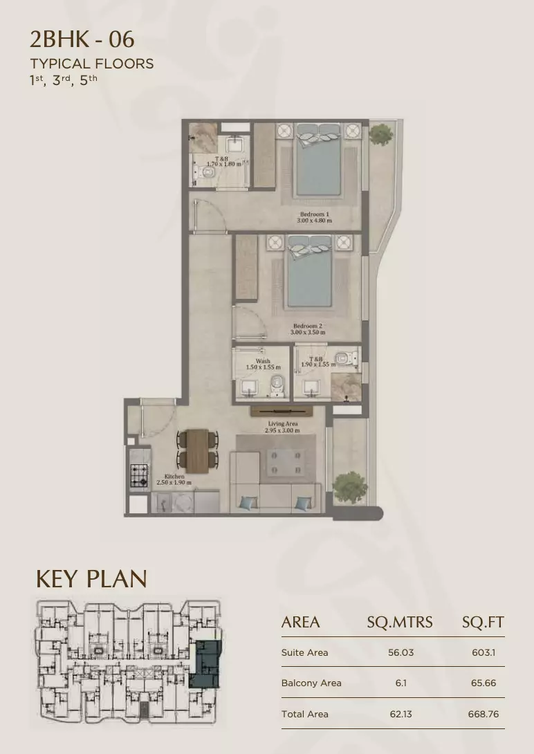 Unit floor plan image