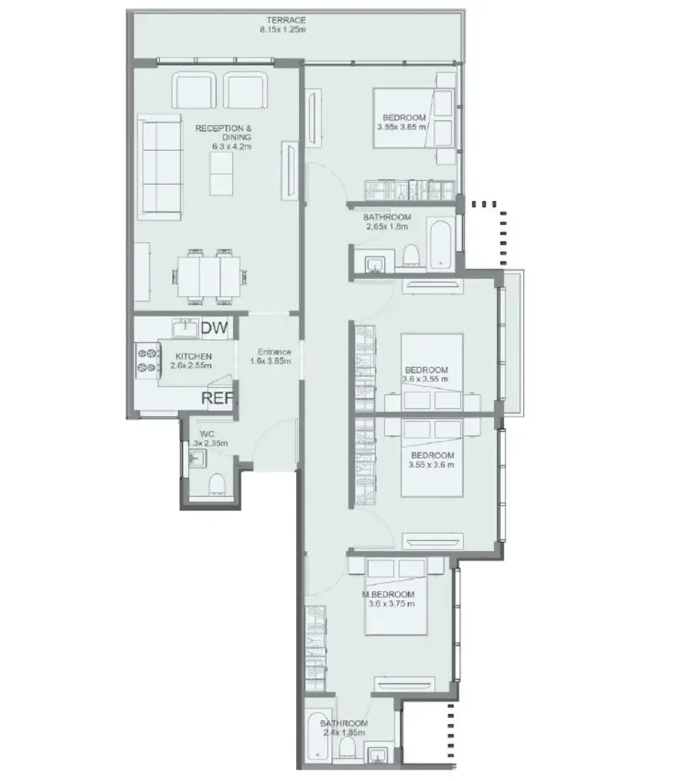 Unit floor plan image