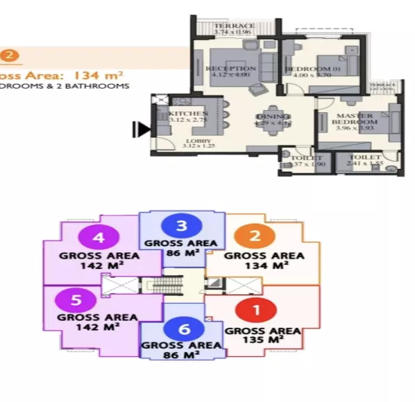 Unit floor plan image