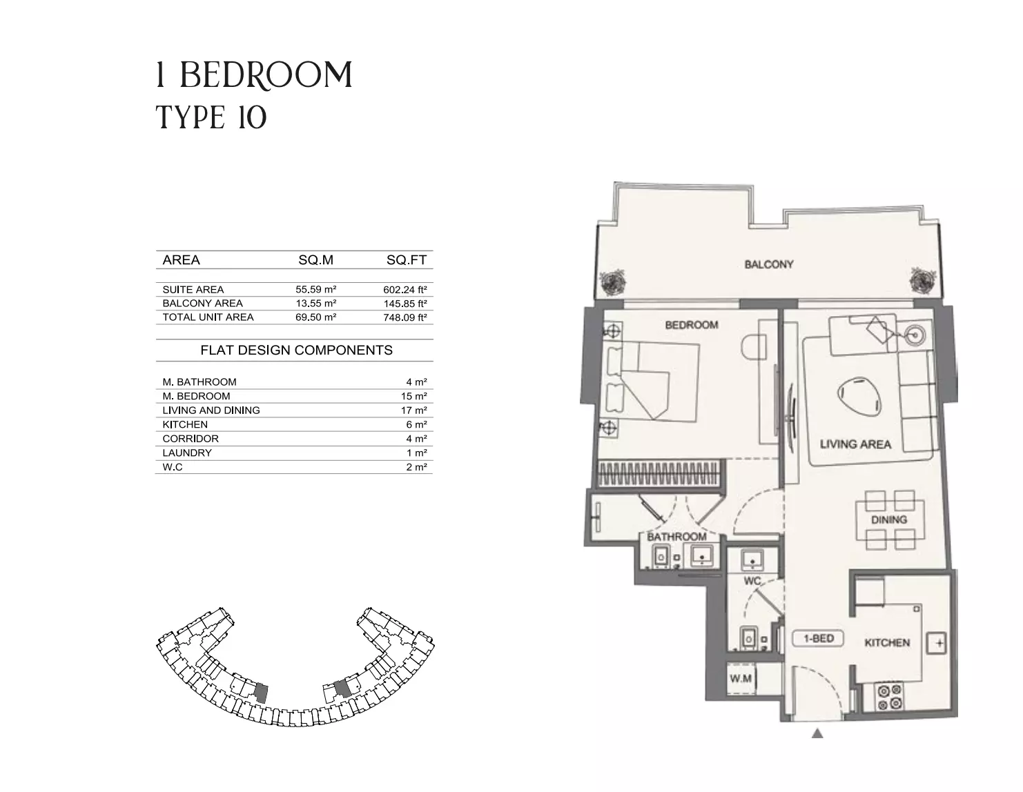 Unit floor plan image