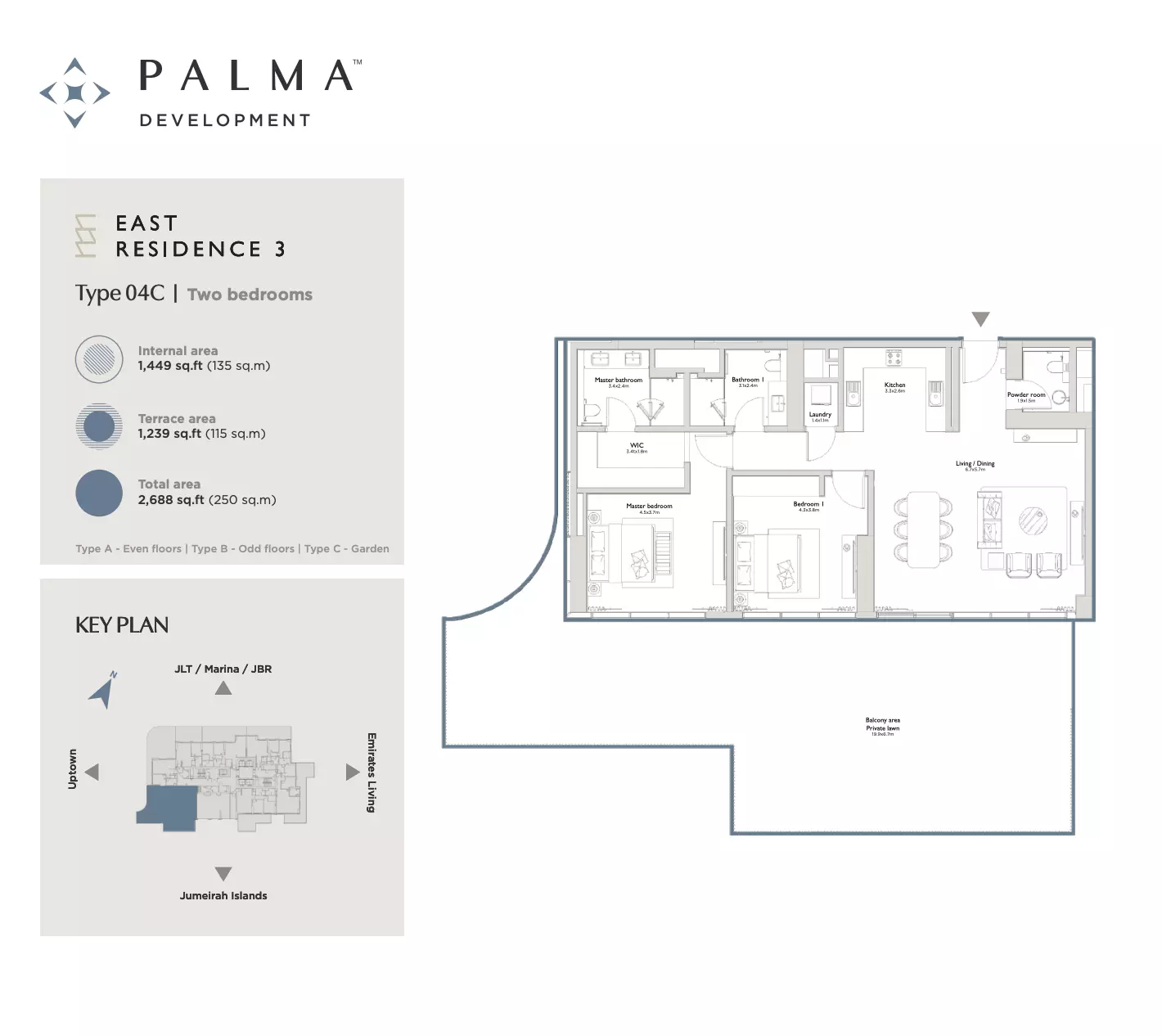 صورة مخطط ارضية الوحدة