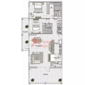 Le Ciel Type 8 Level 6, 2 beds